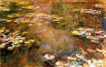 Fleurs impressionnistes œuvres - L’étang aux nymphéas Claude Monet Fleurs impressionnistes